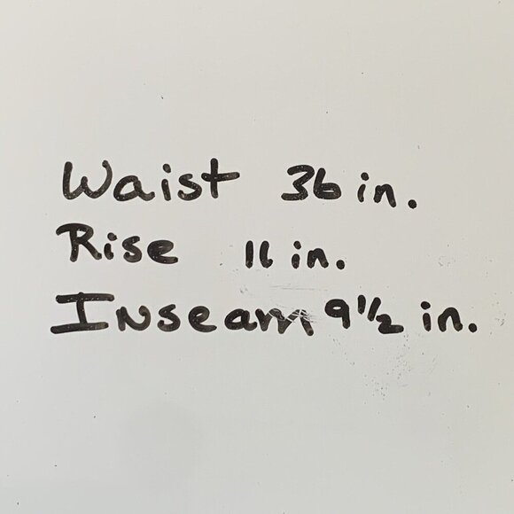 Greg Norman Shorts Mens 36 Navy Blue Zip Pockets Performance Golf Travel Preppy - Picture 8 of 8